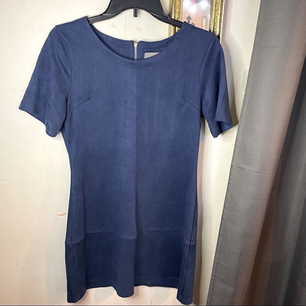 Ethereal by Lovemarks Faux Suede Dress Medium